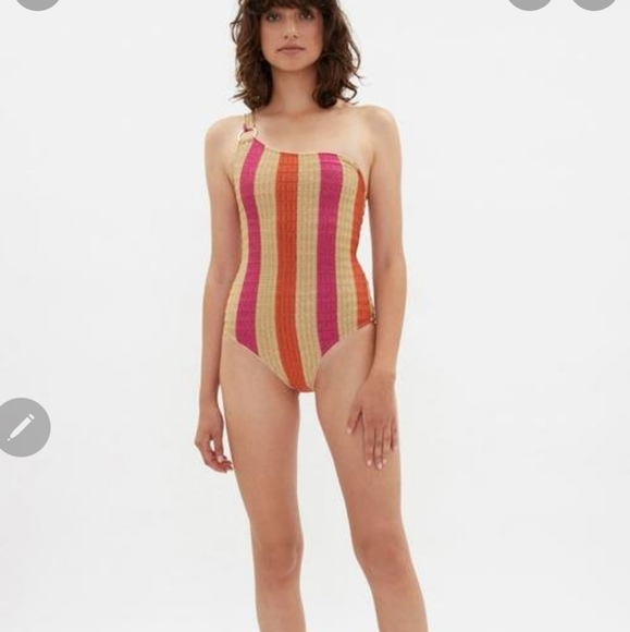 Jacquelyn One Shoulder One Piece - Picture 7 of 12